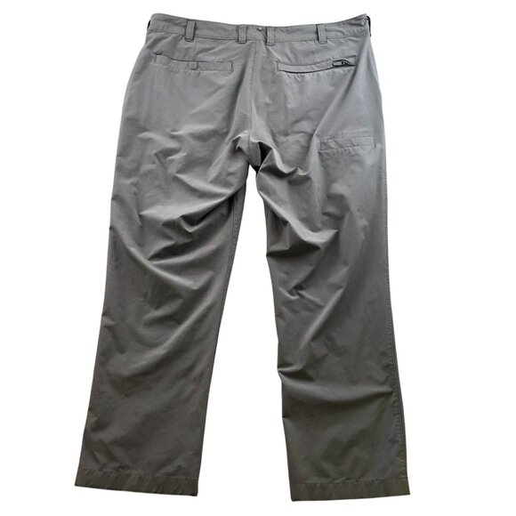 Duluth Trading Mens Pants Size 40x30 Relaxed Straight Stretch Performance Casual - Picture 2 of 11